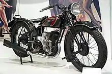 Zündapp Z 300 de 1930 au Musée du Deux-roues de Neckarsulm.
