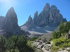 La Croda dei Toni.