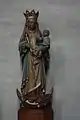 Vierge à l'Enfant du XVe siècle.
