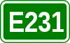 Route européenne 231