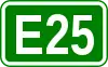 Route européenne 25