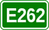 Route européenne 262