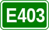 Route européenne 403