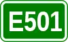 Route européenne 501