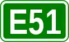 Route européenne 51