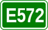Route européenne 572