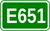 Route européenne 651