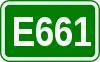 Route européenne 661
