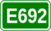 Route européenne 692