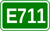 Route européenne 711