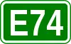 Route européenne 74