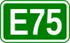 Route européenne 75