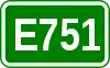 Route européenne 751