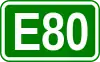 Route européenne 80