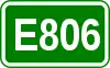 Route européenne 806
