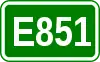Route européenne 851