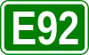 Route européenne 92