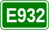 Route européenne 932