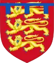 Description de l'image Arms of Edward, Prince of Wales (1301-1307).svg.