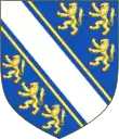 Description de l'image Arms of the House of de Bohun.svg.