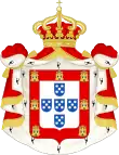 Description de l'image Brasão de armas do reino de Portugal.svg.