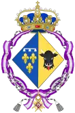 Description de l'image Coat of Arms of Duchess Helene of Mecklenburg-Schwerin (Order of Maria Luisa).svg.