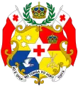 Description de l'image Coat of arms of Tonga.svg.