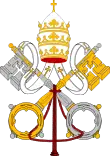 Description de l'image Emblem of Vatican City State.svg.