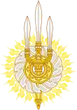 Description de l'image Emblem of the House of Chakri.svg.