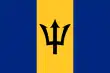 Description de l'image Flag of Barbados.svg.