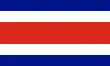 Description de l'image Flag of Costa Rica.svg.