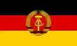 Description de l'image Flag of East Germany.svg.