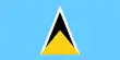 Description de l'image Flag of Saint Lucia.svg.