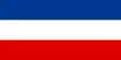 Description de l'image Flag of Serbia and Montenegro.svg.