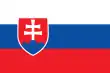 Description de l'image Flag of Slovakia.svg.