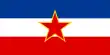 Description de l'image Flag of SFR Yugoslavia.svg.