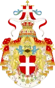 Description de l'image Great coat of arms of the king of italy (1890-1946).svg.
