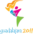 Description de l'image Guadalajara logo for the 2011 Pan American Games.svg.