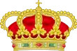 Description de l'image Heraldic Royal Crown of Portugal - Eight Arches.svg.