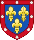 Description de l'image Lesser Arms of Bourbon-Parma.svg.