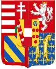 Description de l'image Middle Arms of Leopold II and Francis II, Holy Roman Emperors.svg.