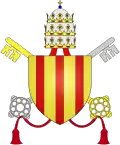 Blason du pape Benoît XIV