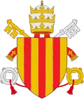 Blason du pape Benoît XIV