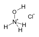 Image illustrative de l’article Chlorhydrate d'hydroxylamine