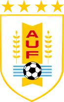 alt=Écusson de l' Équipe d'Uruguay