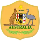alt=Écusson de l' Équipe d'Australie