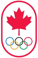 alt=Écusson de l' Équipe du Canada olympique