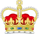 Description de l'image Crown of Saint Edward (Heraldry).svg.