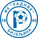 Logo du FK Radnik Bijeljina