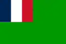 Drapeau de République de la Guyane indépendantePremière république de Counani(1886-1887)